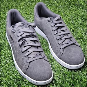 PUMA Smash v2 Sneakers Size 13 Men's – Gray Classic Casual Shoes